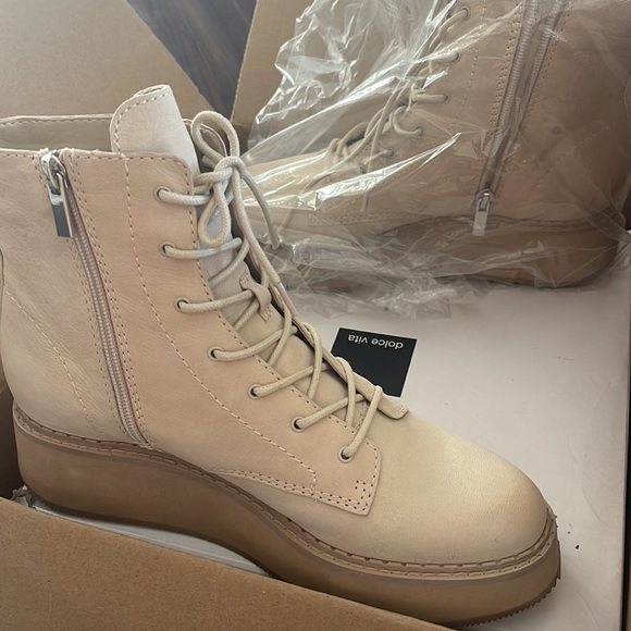 Dolce Vita Adyson Nude Boot - 8 - Picture 6 of 6